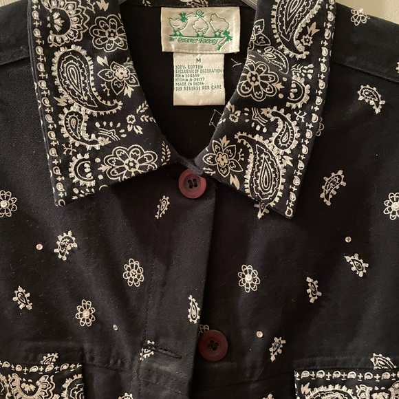 NWOTS QUACKER FACTORY BLACK with tons of bling!M - Picture 3 of 13